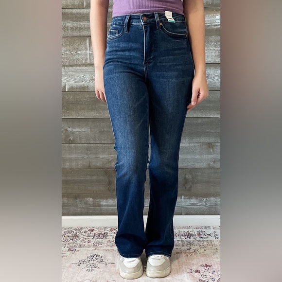 Judy blue bootcut jeans - never worn, washed once, no tags - Picture 3 of 14